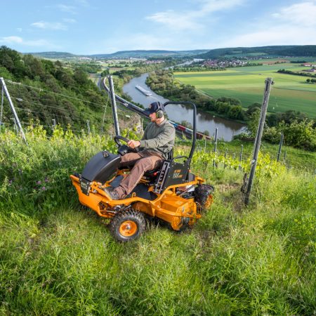 traktorová mulčovacia kosačka na vysokú trávu