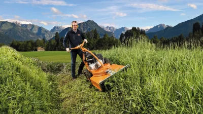 Allmäher® kosačka – ideálne riešenie na vysokú trávu, strmé svahy či hustý porast