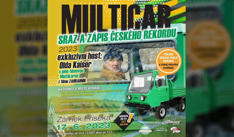 Pozvánka MULTICAR zraz 2023