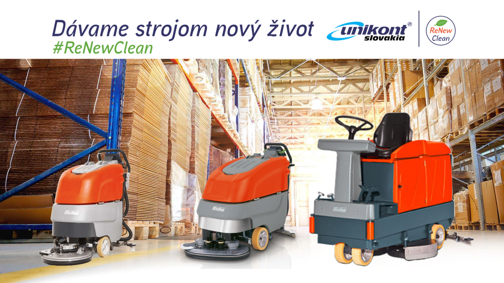 spustili sme program na revitalizáciu čistiacej techniky