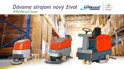 spustili sme program na revitalizáciu čistiacej techniky